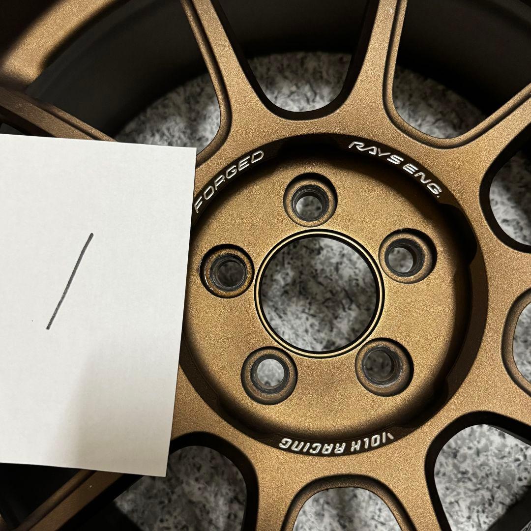 ZE40 18in PCD100 7.5J+48/8.5J+45 ブロンズ