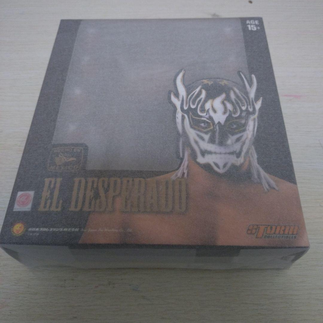 新品】エル・デスペラード フィギュア 白黒マスク ストーム