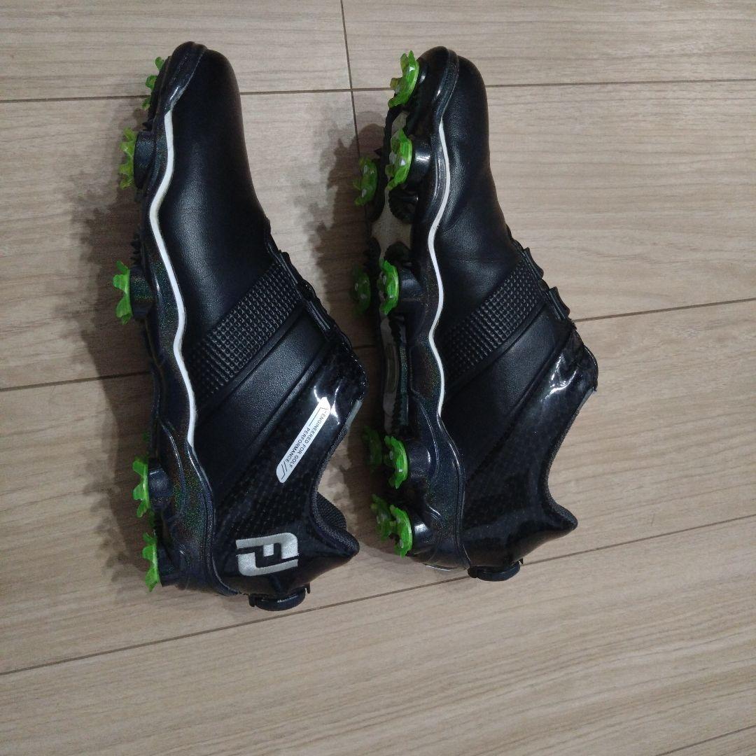 FootJoy ブラック ゴルフシューズ 53370W iさま確保