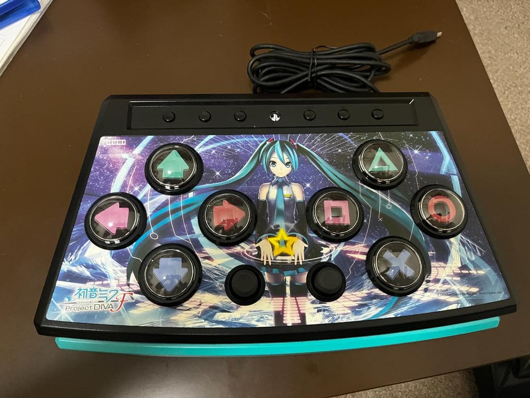 初音ミク Project DIVA F コントローラー  HORI PS3 s-l400.jpg