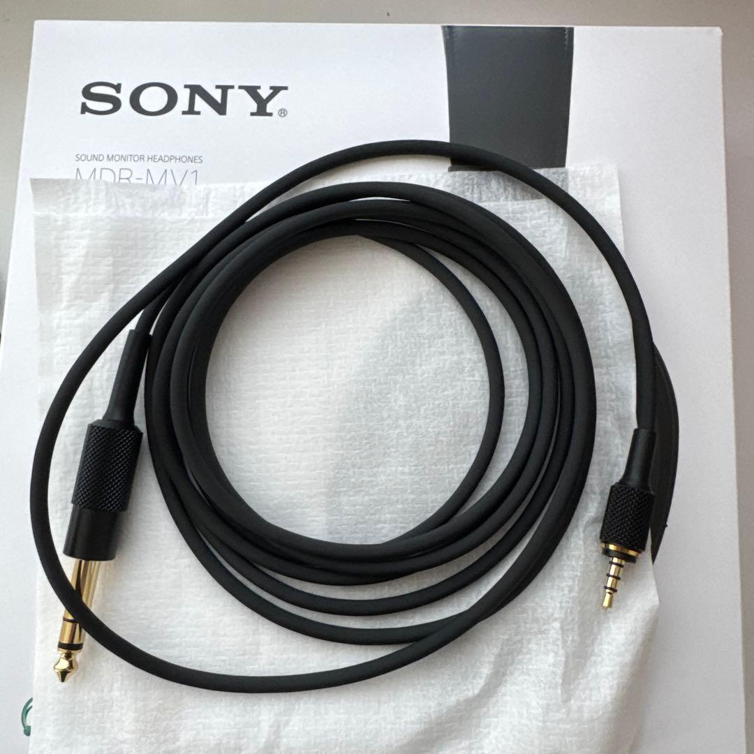 SONY MDR -mv1 +BAケーブルセット