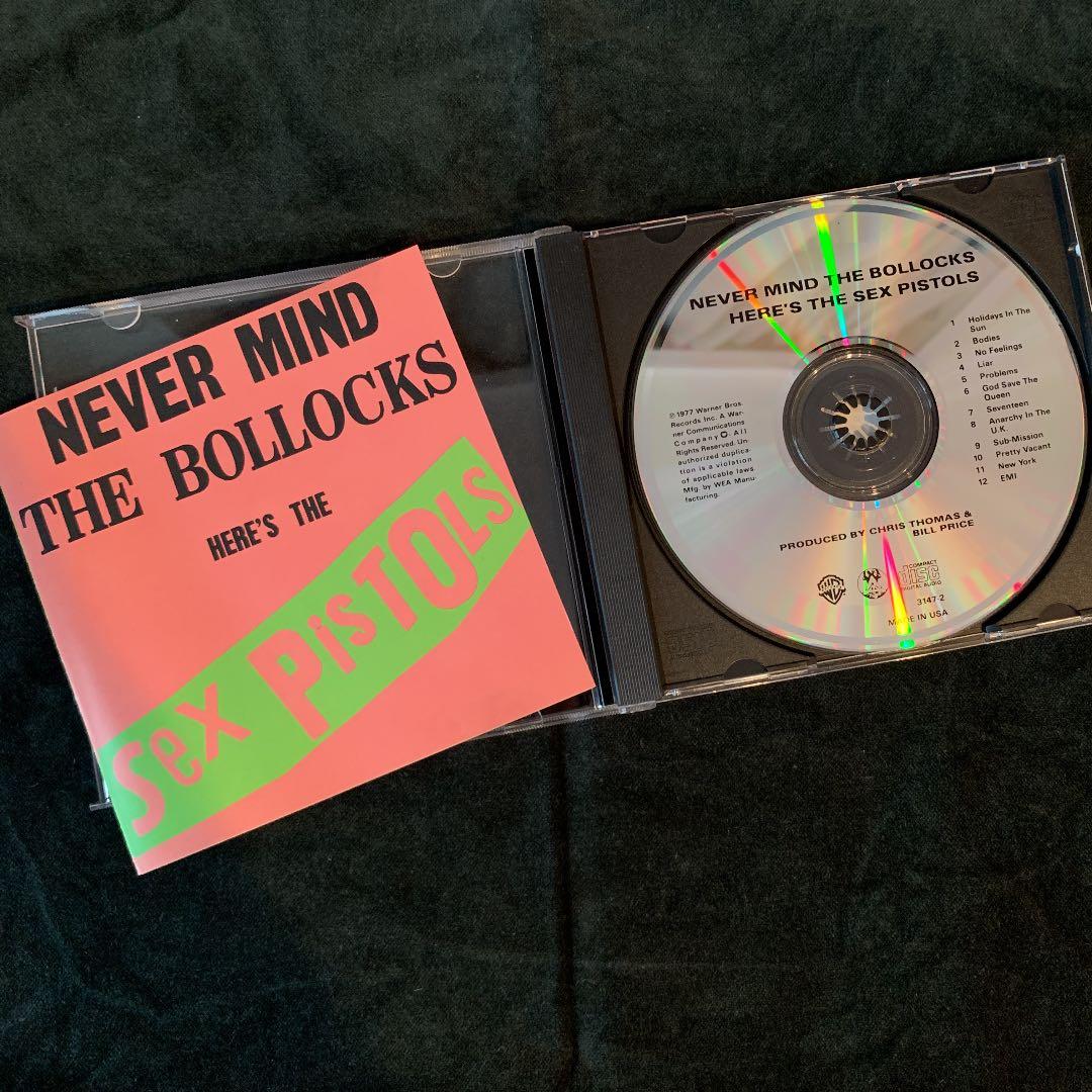 CD '77 ネバーマインドザボロックス／セックスピストルズ 輸入盤