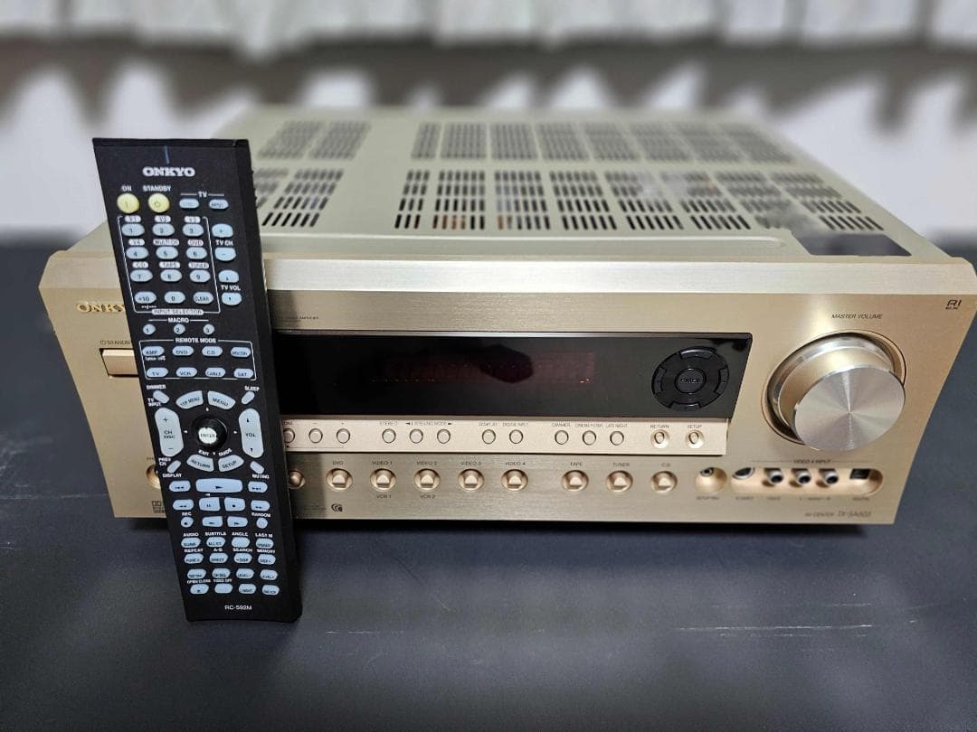 ■■ONKYO（オンキョー） TX-SA603■■AVアンプ■ゴールド■ Amazon | ONKYO TX-SA603 (AVアンプ) | オンキヨー(Onkyo) | AVアンプ