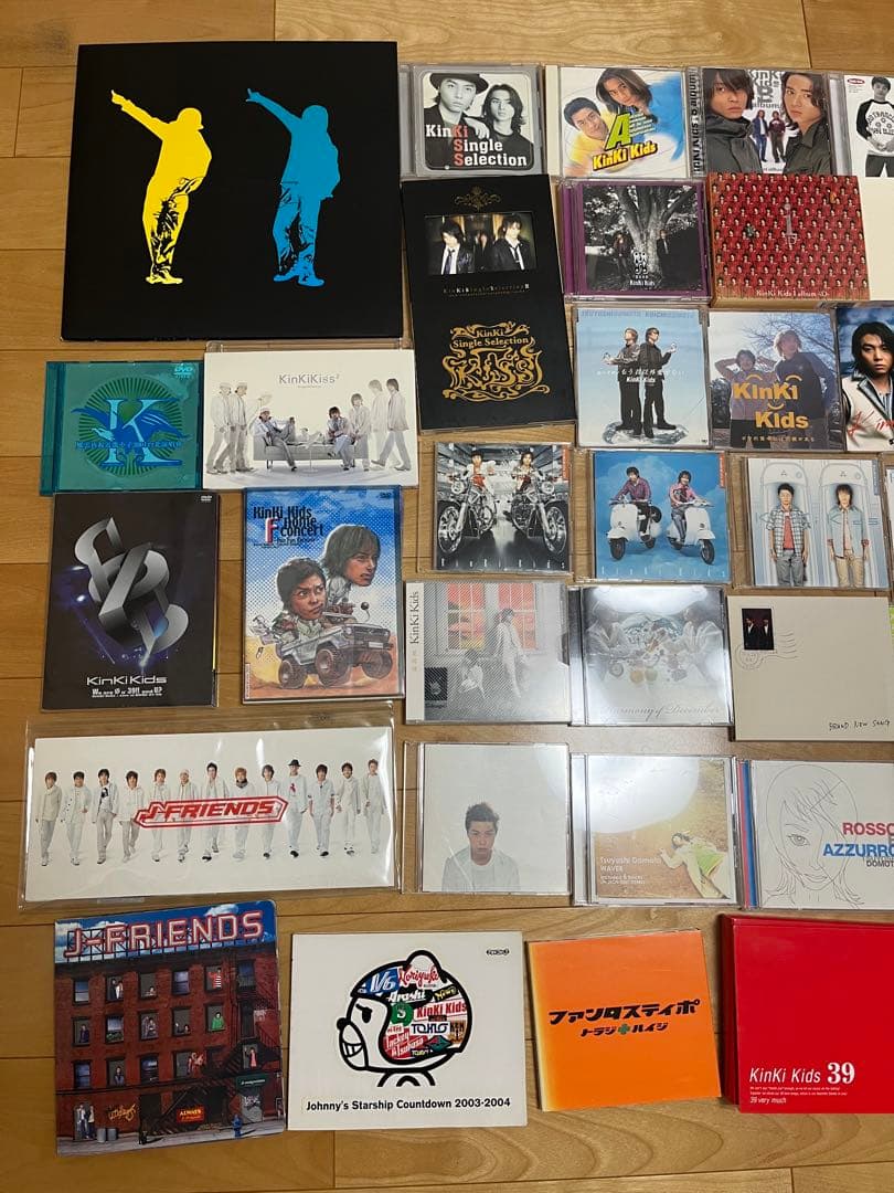 最終値下】KinKi Kids CD シングル アルバム DVD まとめ売り - メルカリ