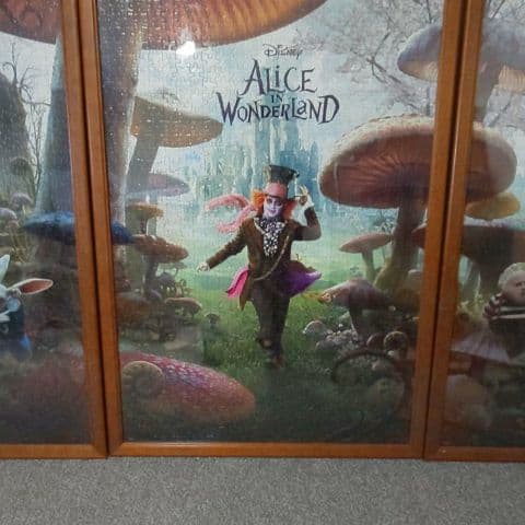 ディズニー映画アリスインワンダーランド パズル3部作 完成品 - メルカリ