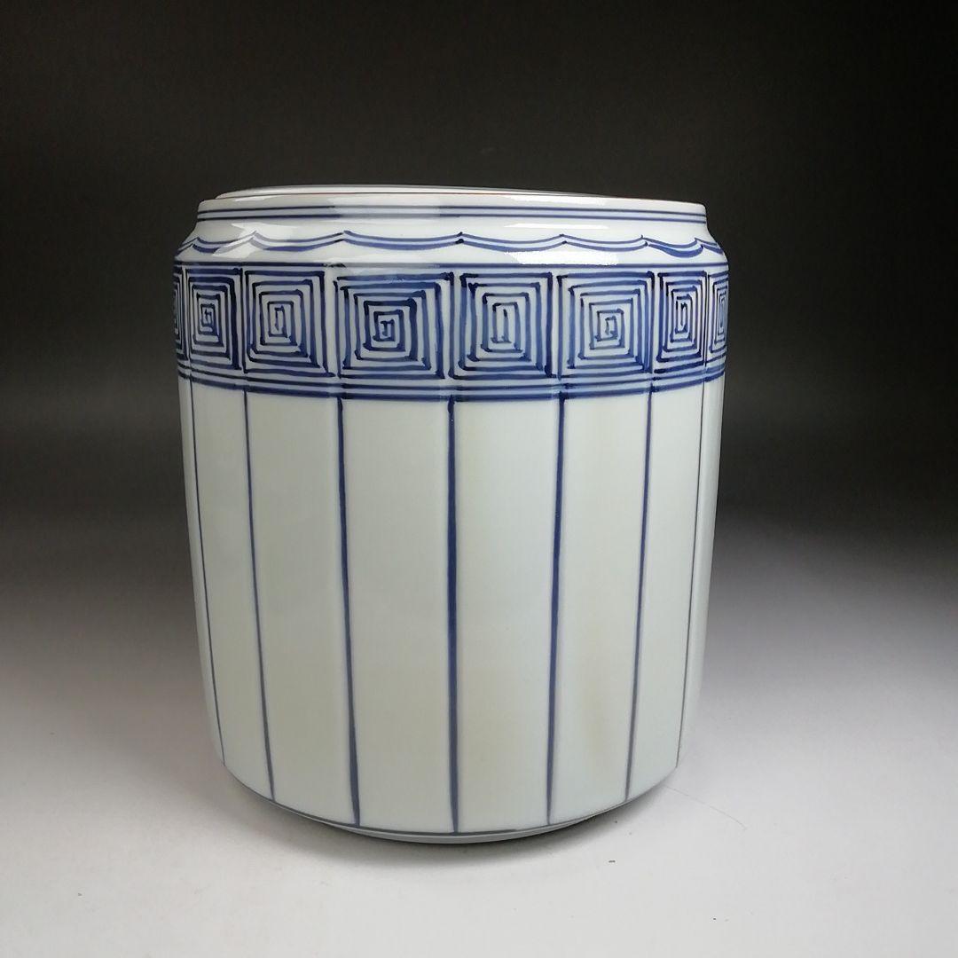 T953 皆具 『染付 桶側』『平安 橋本龍岳 造』 共箱 茶道具 - メルカリ