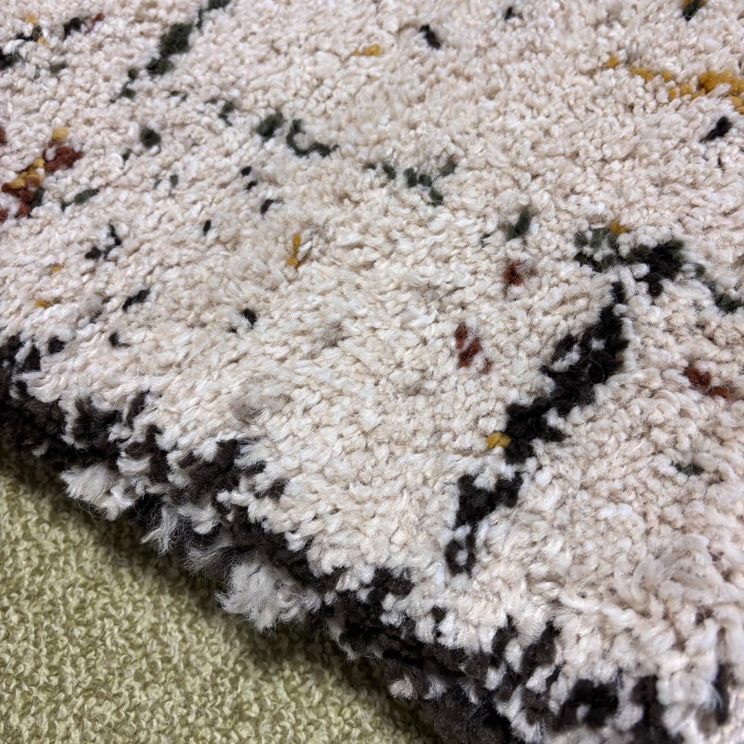 ベルギー産 パイル長めロングサイズラグ モリヨシ