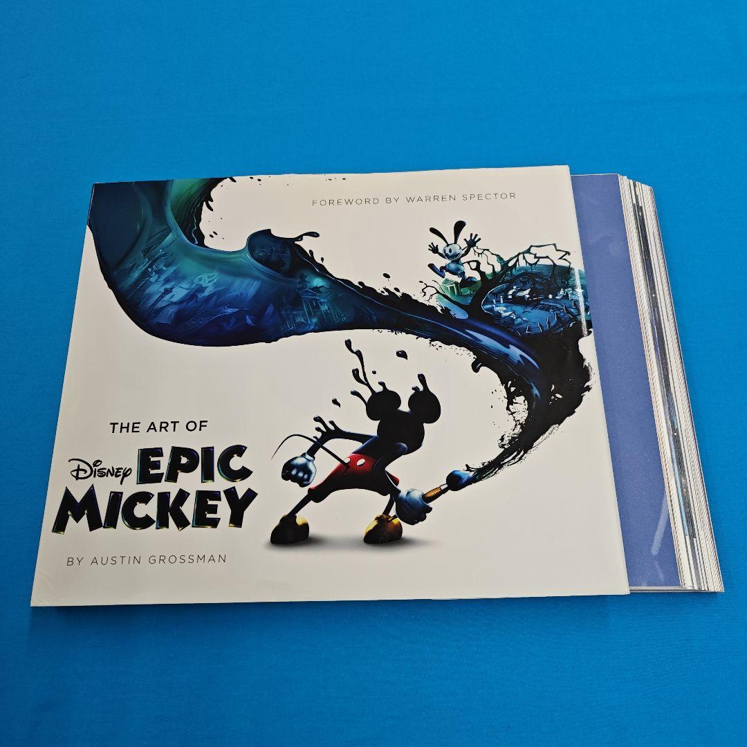 □裁断済み The Art of Disney Epic Mickey 画集 The Art of Disney Epic Mickey: Austin Grossman, Warren Spector