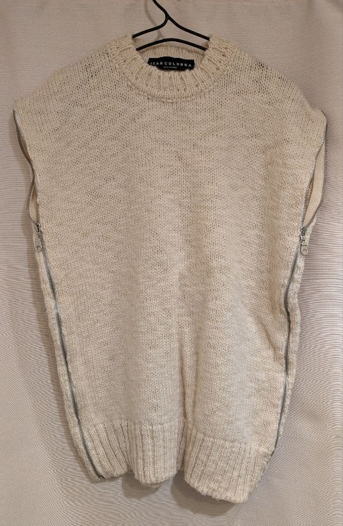 JEAN COLONNA ニットベスト　44サイズ フラッグヤーンニットベスト / 325089（ベスト）｜LAKOLE（ラコレ）の