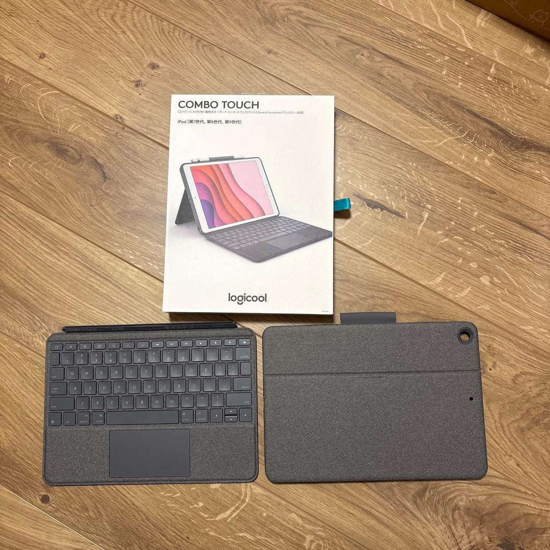 Logicool COMBO TOUCH iPad用キーボードカバー　中古 Logicool Combo Touch iPad用キーボードカバー Combo Touchキーボード