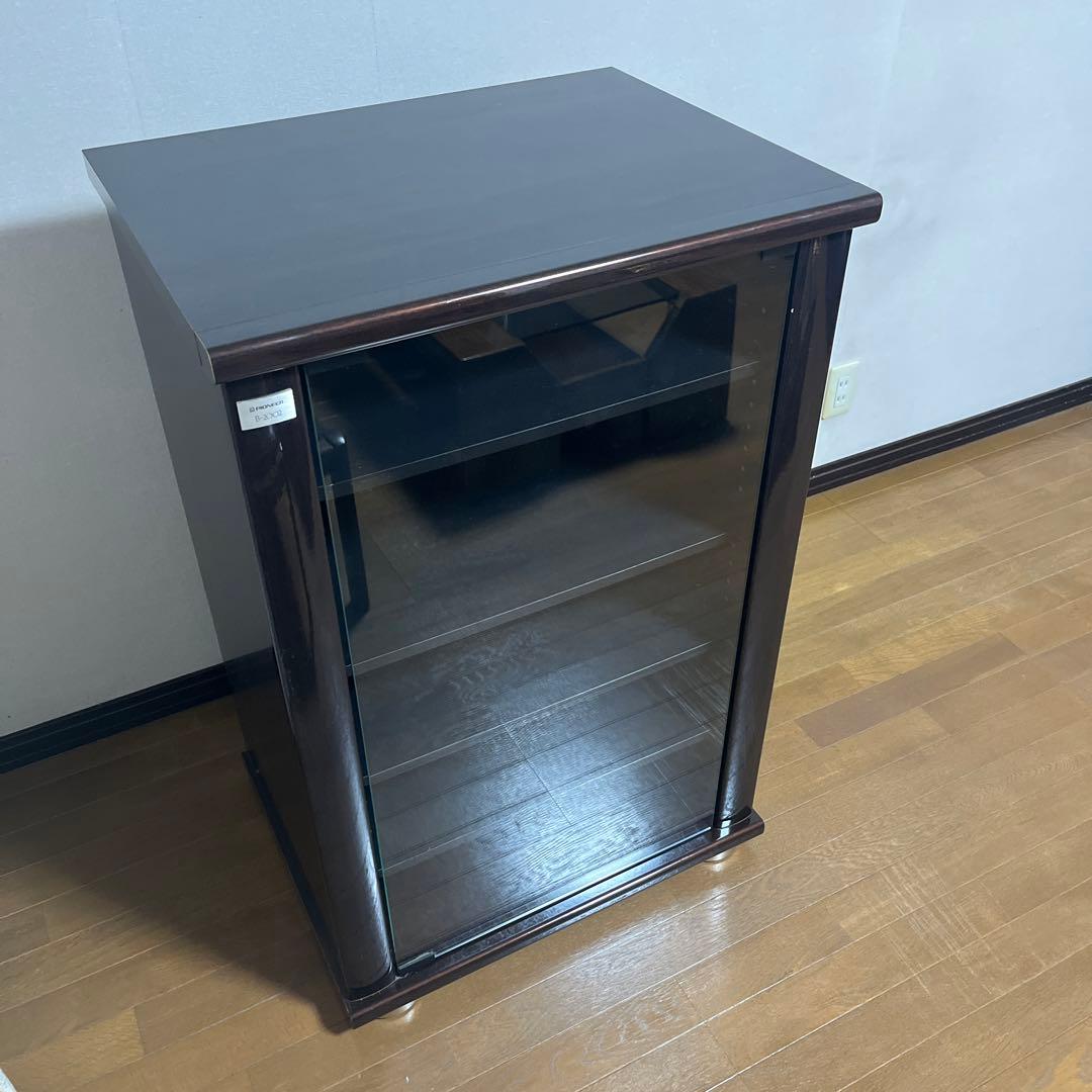 Pioneer B-2002 オーディオラック 棚 光沢のあるダークブラウン - メルカリ