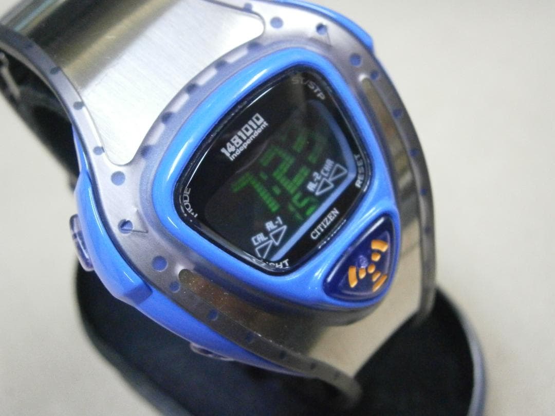 1481010シチズンインディペンデント ゴアトランス デジタル時計