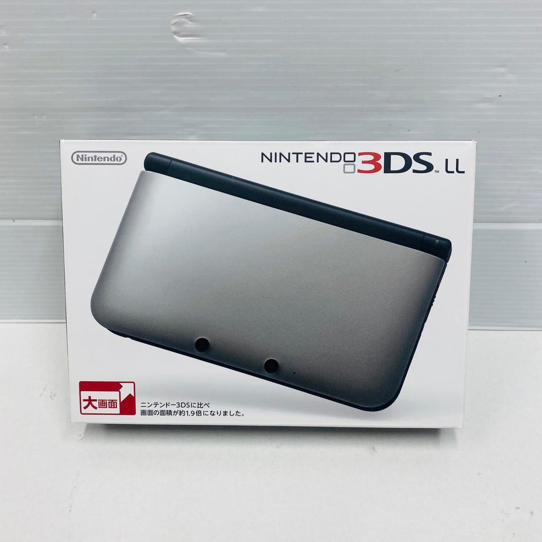 ★未使用品★ 極美品ニンテンドー3DS LLシルバーXブラック生産終了　訳 Amazon.co.jp: ニンテンドー3DS LL シルバーXブラック【メーカー生産