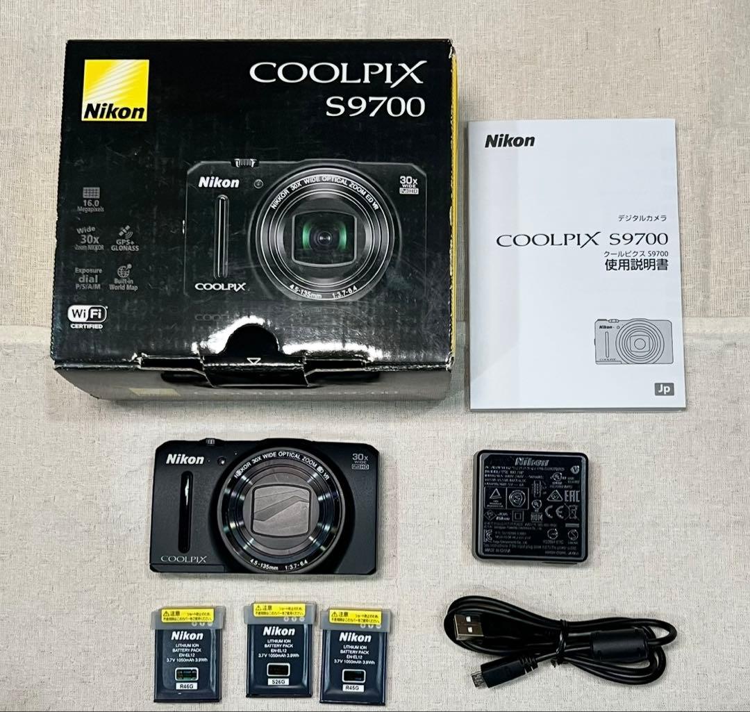 まりん様専用] Nikon COOLPIX S9700 バッテリー3個 - デジタルカメラ人気