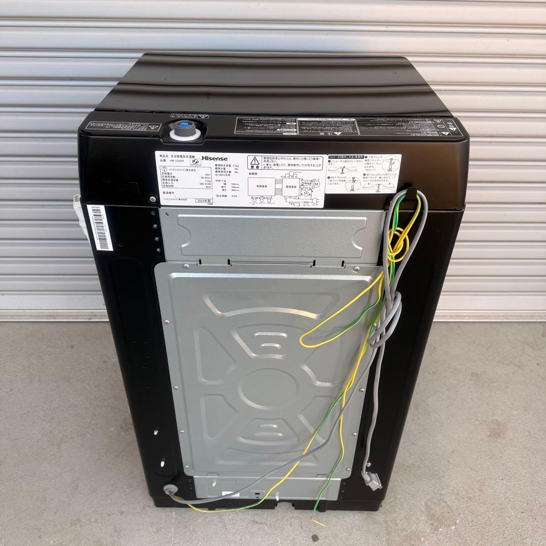 ● 極美品 女性オーナー ハイセンス 洗濯機 HW-G55EK 5.5kg