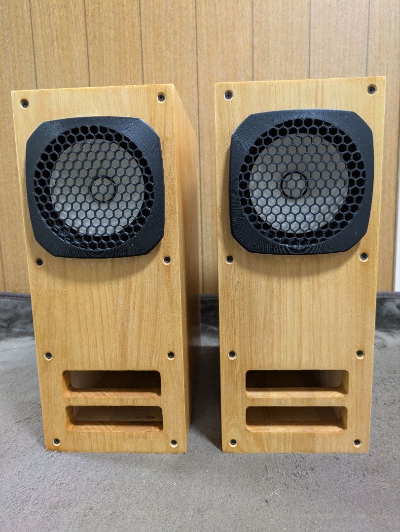 マツモト工芸さん FOSTEX FE126NV2 搭載バックロードスピーカー自作