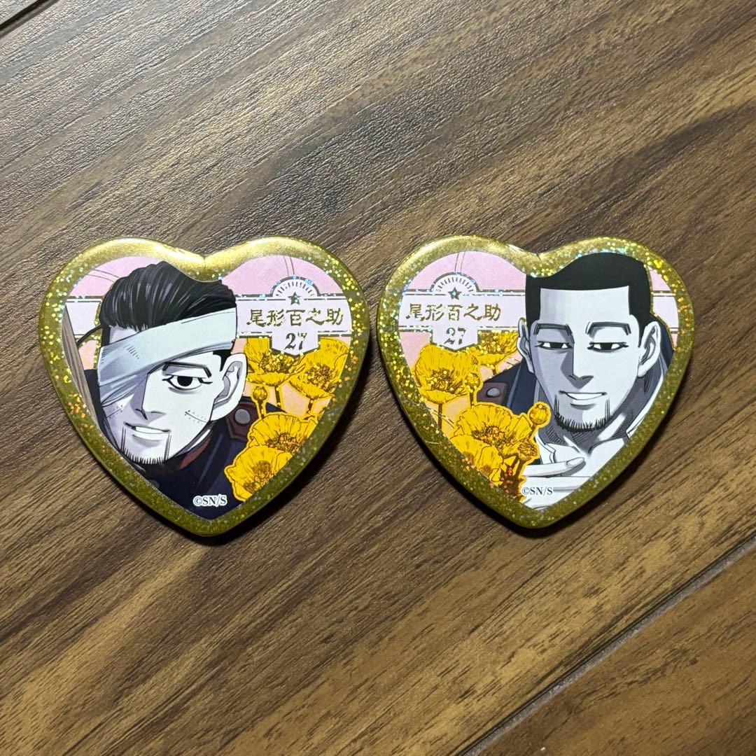 ゴールデンカムイ 愛です 缶バッジ 尾形百之助 - メルカリ