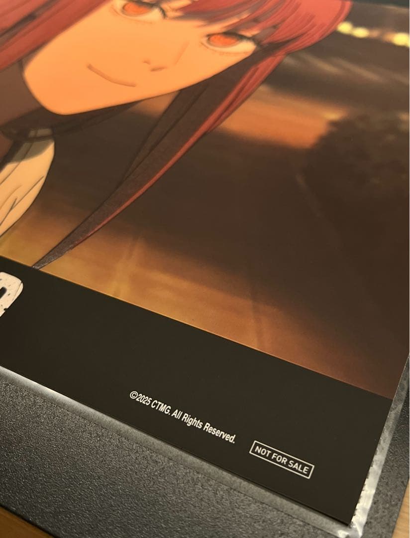 台湾限定 劇場版 チェンソーマン レゼ編 マキマ A3 夜光ポスター