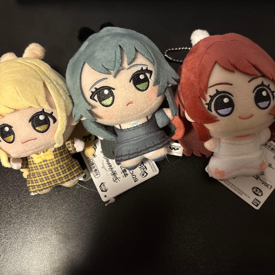 学園アイドルマスター 学マス GiGO限定 ちびぐるみ 全3種 - メルカリ