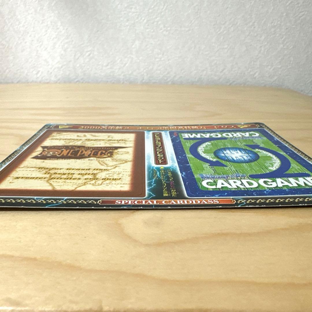 未剥がし美品】2000春東映アニメフェア 特典カードダス ワンピース