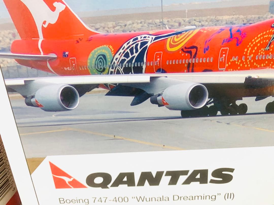ヒラマヤの雪男様専用‼️helpa製／カンタス航空B747－400