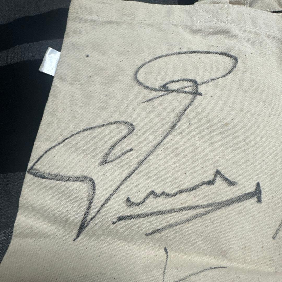 LUNA SEA 直筆サイン入り エコバッグ LUNA SEA サイン - メルカリ