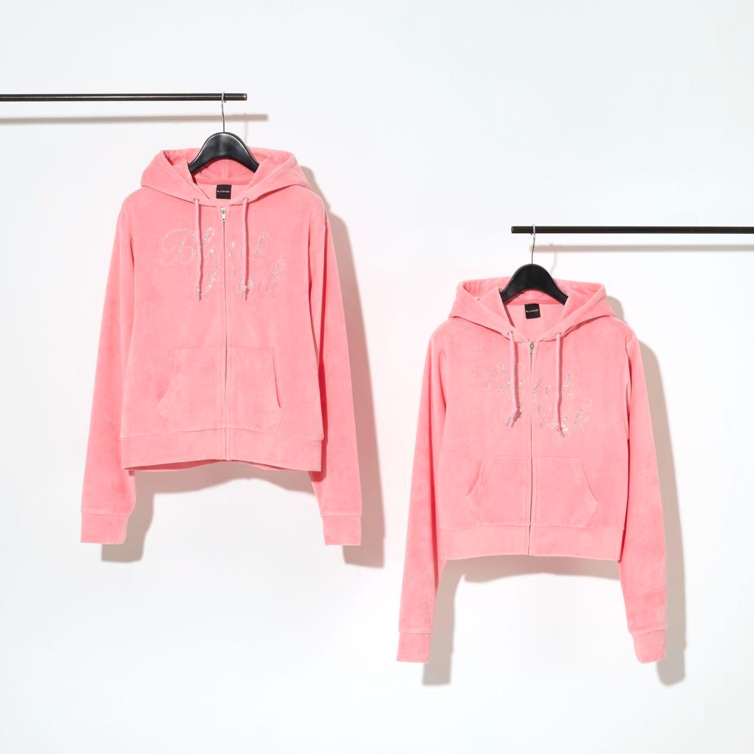 BLACKPINK 【ライブ会場限定】ベロアジップアップフーディーPINK