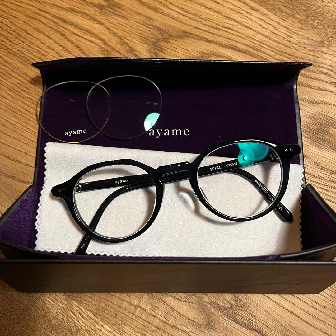 ayame】 SPIKE スパイク NV（Navy） メガネ