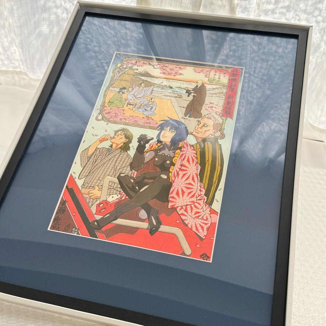 限定300 希少】 攻殻機動隊 版画 複製原画 浮世絵 木版画 - メルカリ