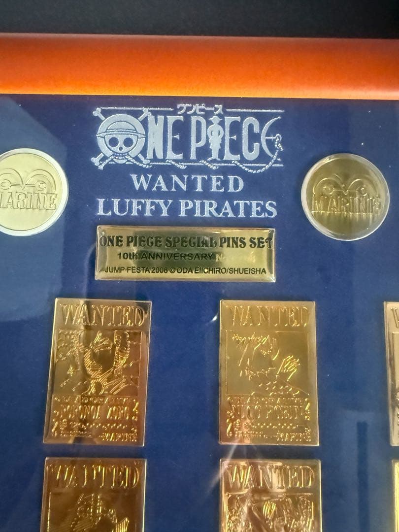 珍しい】ONE PIECE ルフィ海賊団 ピンズセット 10周年 - メルカリ