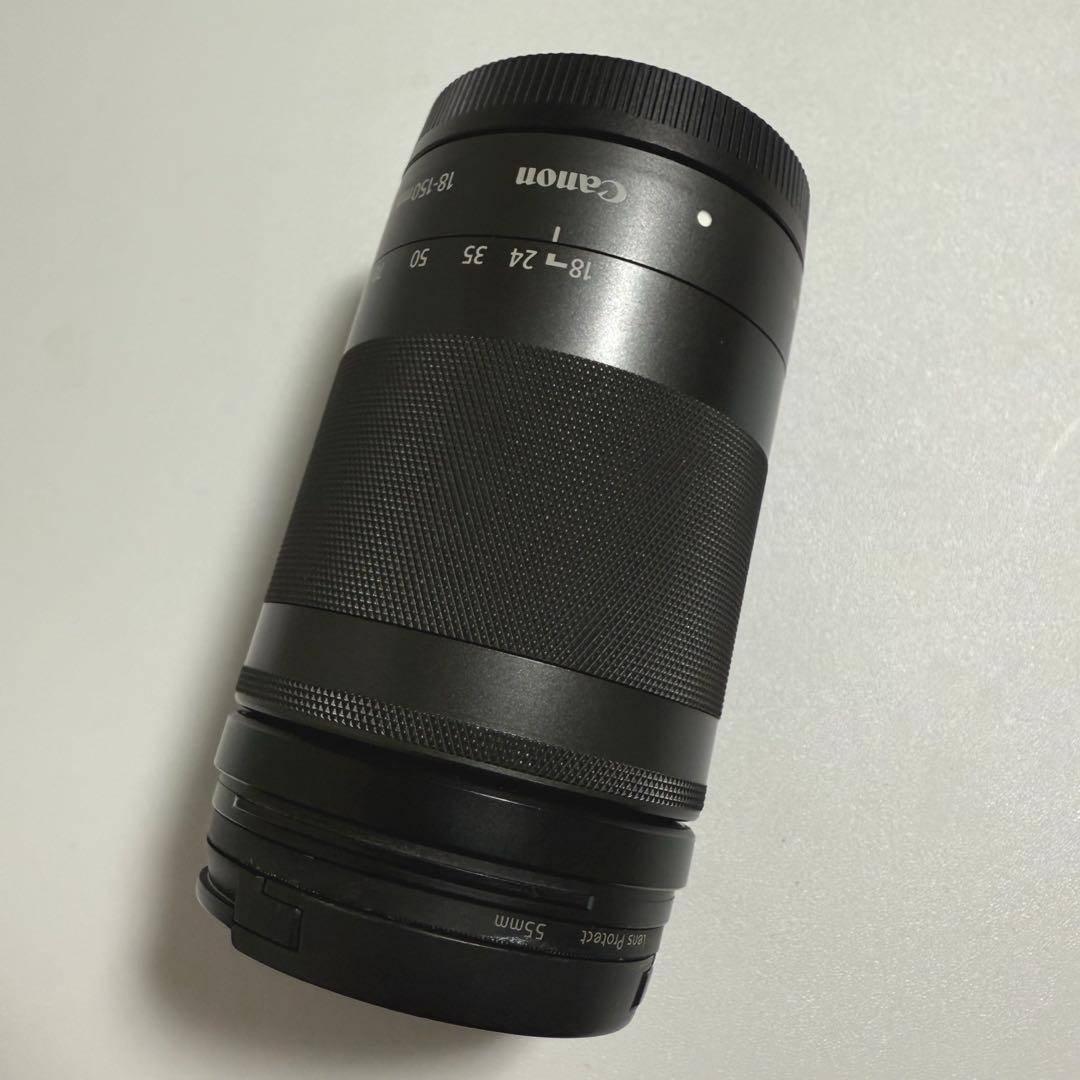 EF-M18-150mm F3.5-6.3 IS STM レンズカバー付き美品