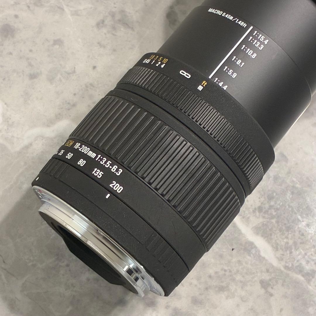 ⭐️美品⭐️シグマ SIGMA DC 18-200mm f3.5-6.3 キャノン用