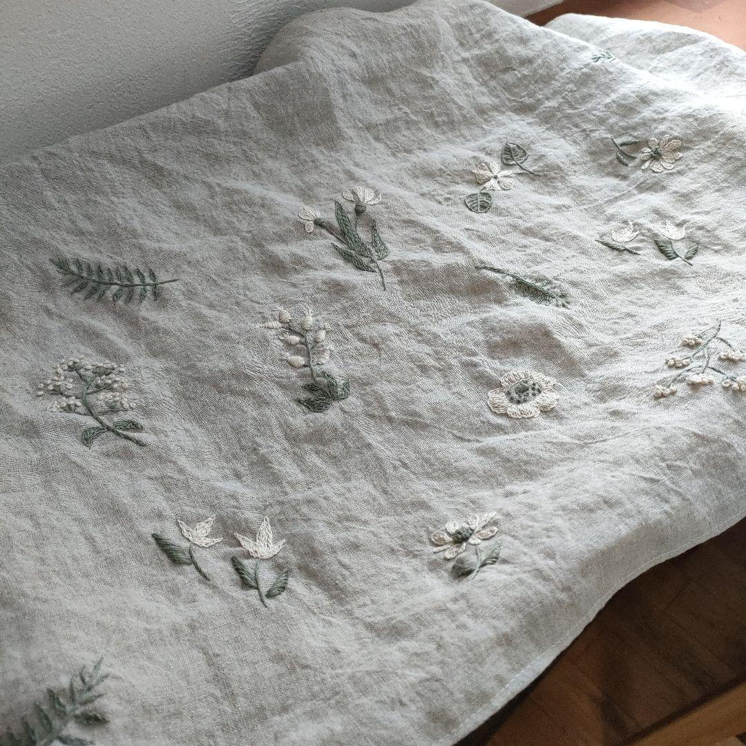 リネン刺繍 さおまま様オーダー専用ページ】マルチクロス ランチョン