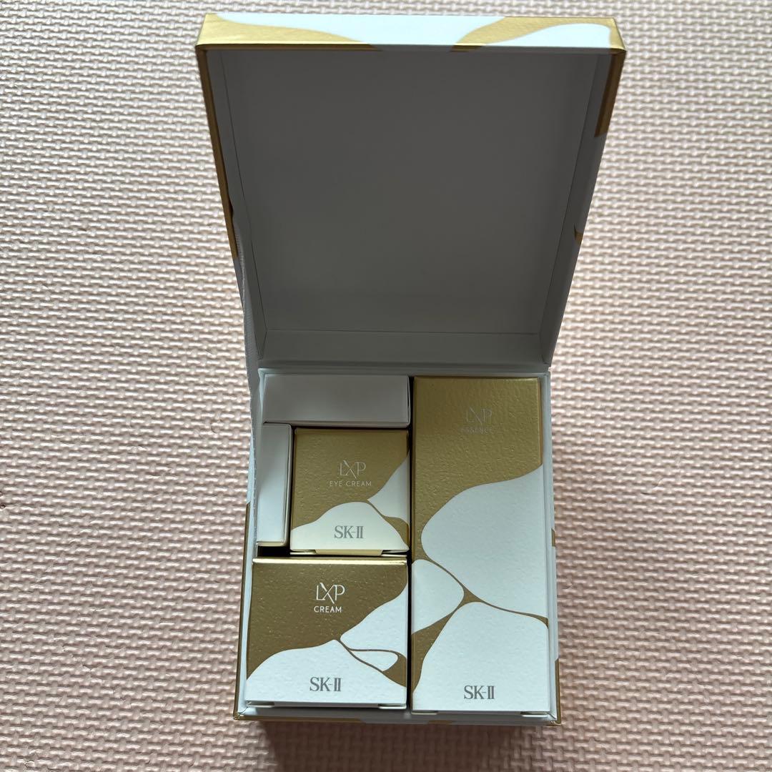 SK-II LXP 金継ぎ クリーム　エッセンス アイクリームセット SK-II LXP 金継ぎ ｸﾘｰﾑ/ ｱｲ ｸﾘｰﾑ ｺﾌﾚ
