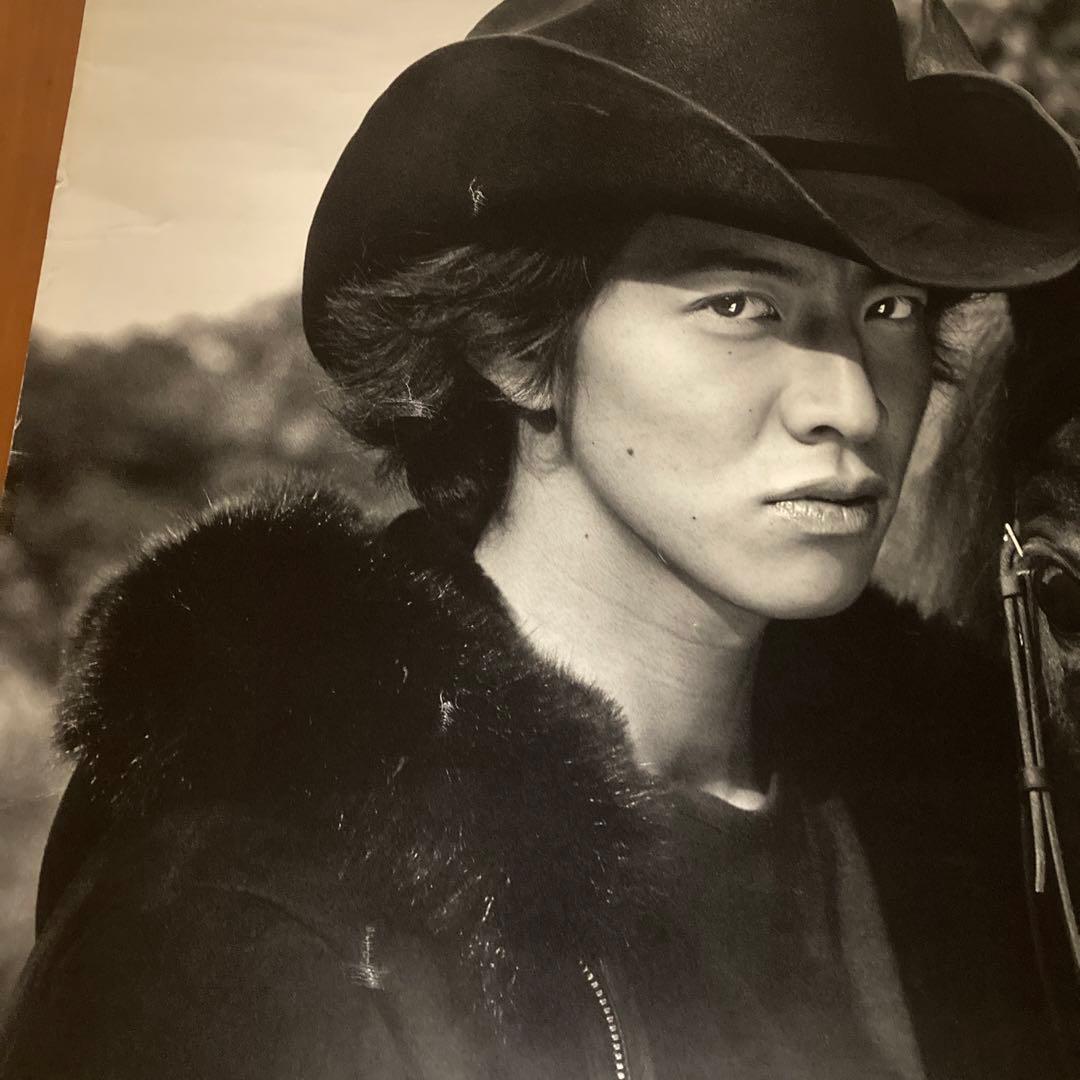 入手困難・非売品・特大サイズ】木村拓哉 JRA 競馬 ポスター B1サイズ