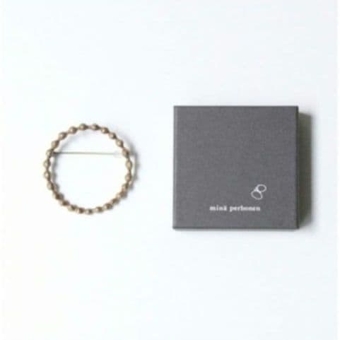 新品☆ミナペルホネン タンバリン ブローチ antique gold Amazon.co.jp: ミナペルホネン ブローチ タンバリン antique gold