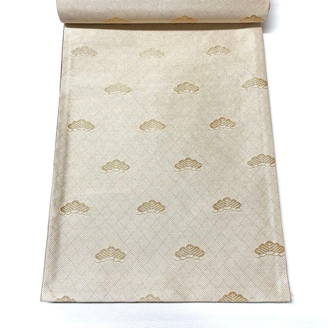 A1857 ○高級 正絹 六通 袋帯 蝶々 華文 花文 - メルカリ