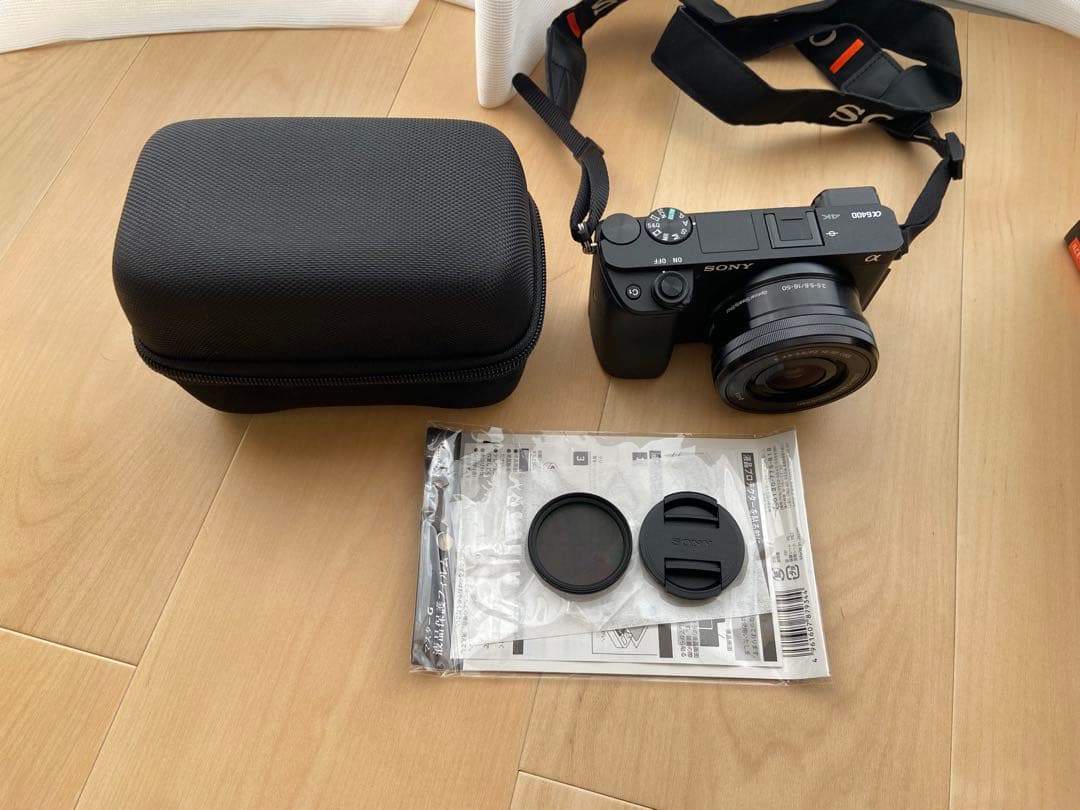 Sony α6400 ミラーレス一眼カメラ α6400 ミラーレス一眼カメラ パワーズームレンズキット ブラック ILCE
