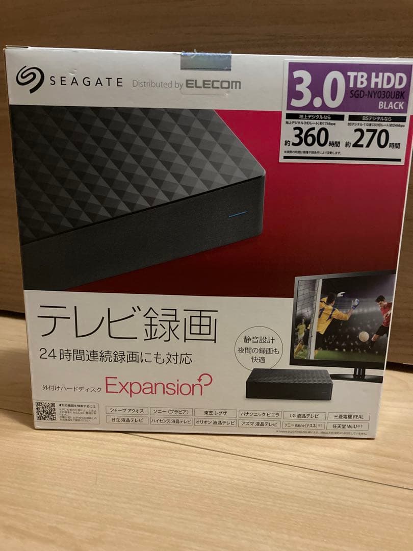 年内限定価格です‼︎SEAGATE エレコム Expansion 3TB HDD Seagate www
