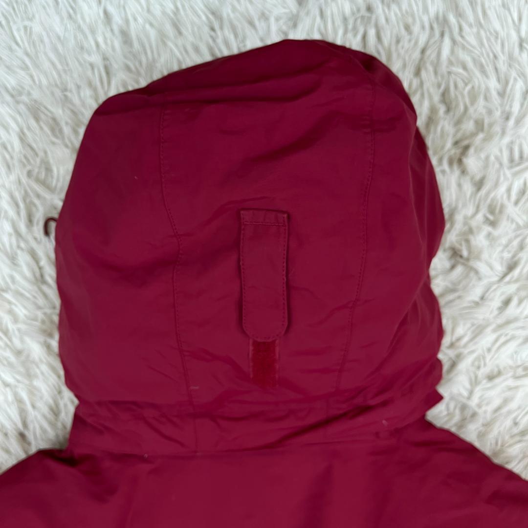 《美品》ザノースフェイス ダウンジャケット ドライベント XS メンズ エンジ色