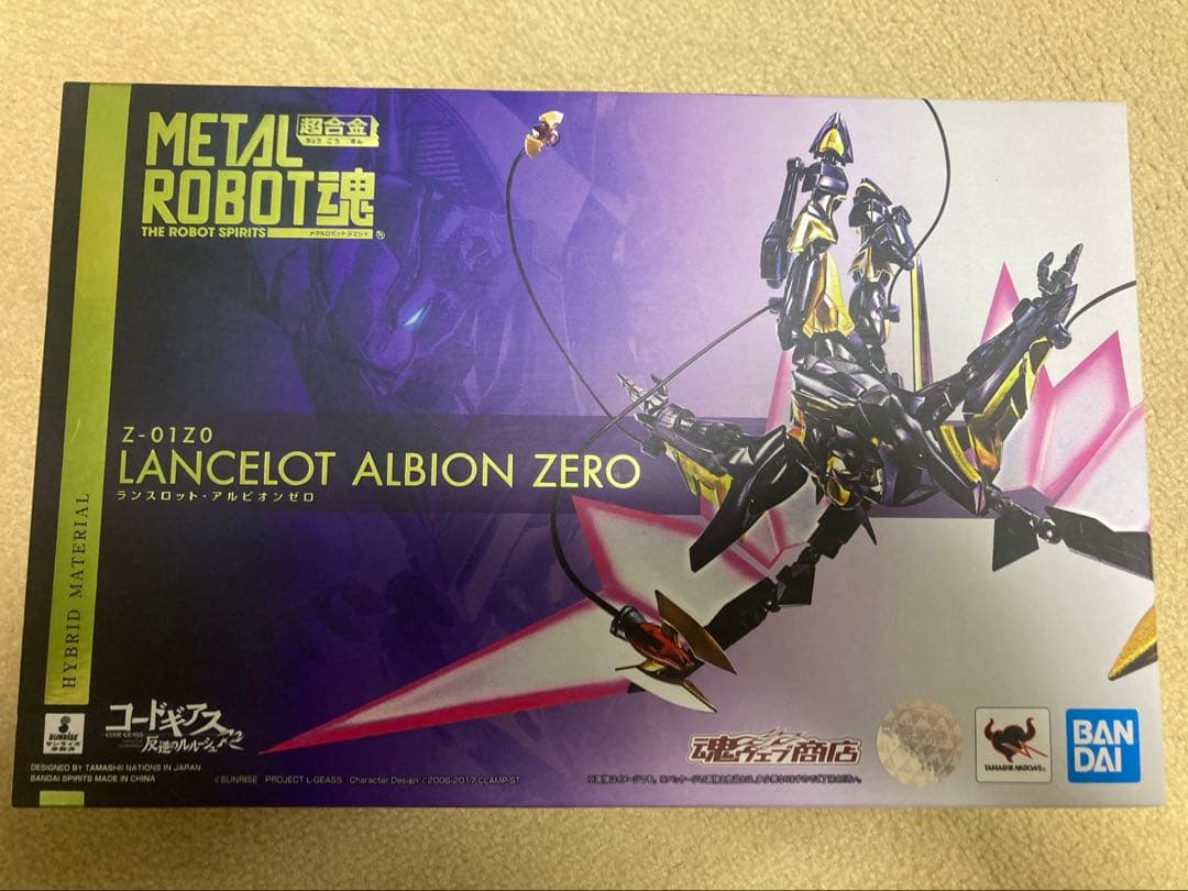 BANDAI L ROBOT魂 ランスロットアルビオンゼロ 先着販売】METAL ROBOT魂 ＜SIDE KMF＞ ランスロット・アルビオンゼロ