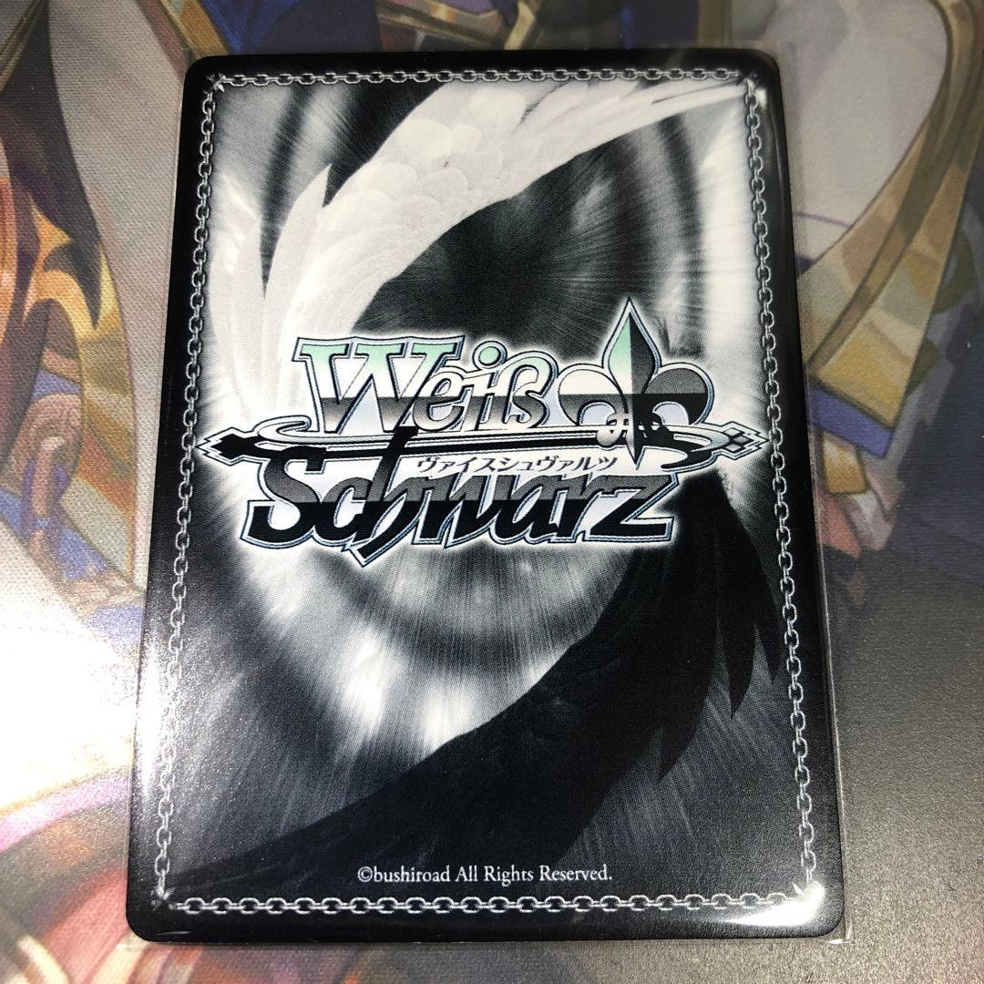 ヴァイスシュヴァルツ リゼロ 銀髪の美少女 エミリア SPサイン 高橋李