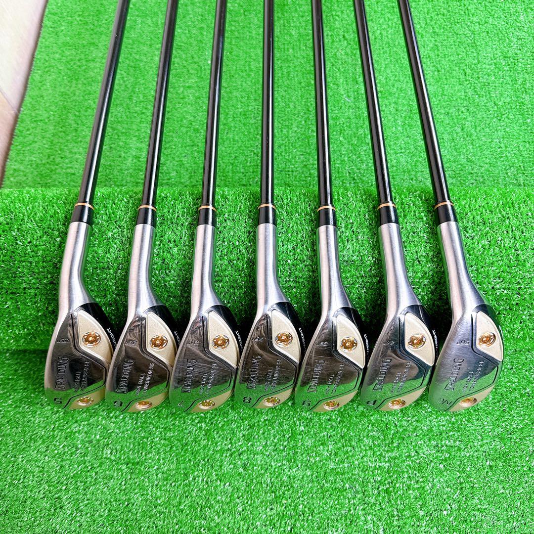 美品】 SPALDING パワーアイアン SE 7本 ユーティリティアイアン