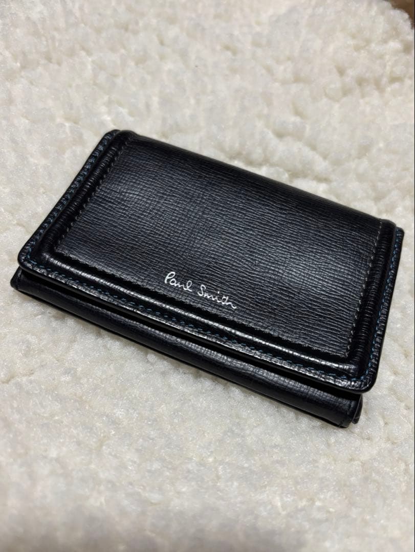 Paul Smith ブラック名刺入れ - メルカリ