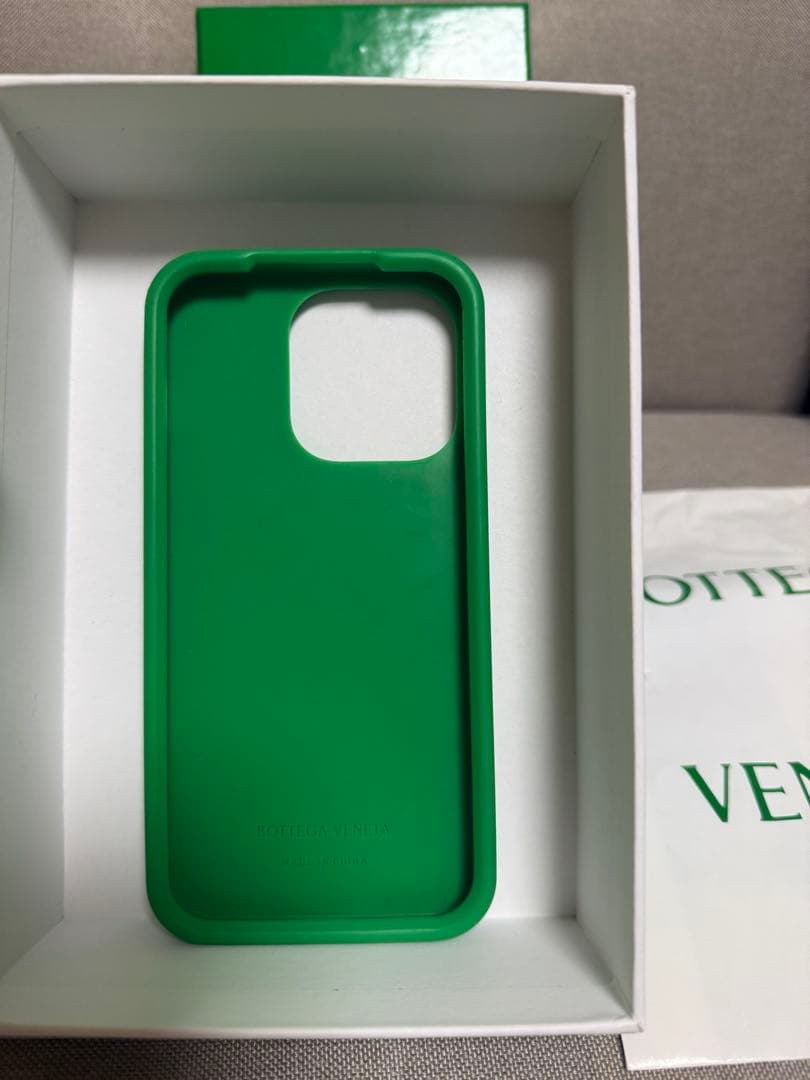 ✴︎MFF✴︎ さま専用 BOTTEGA VENETA グリーン iPhoneケースBOTTEGA