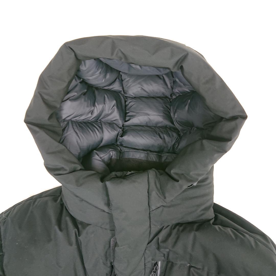 《美品》ザノースフェイス ロングダウンジャケット 黒 メンズ XL(105)