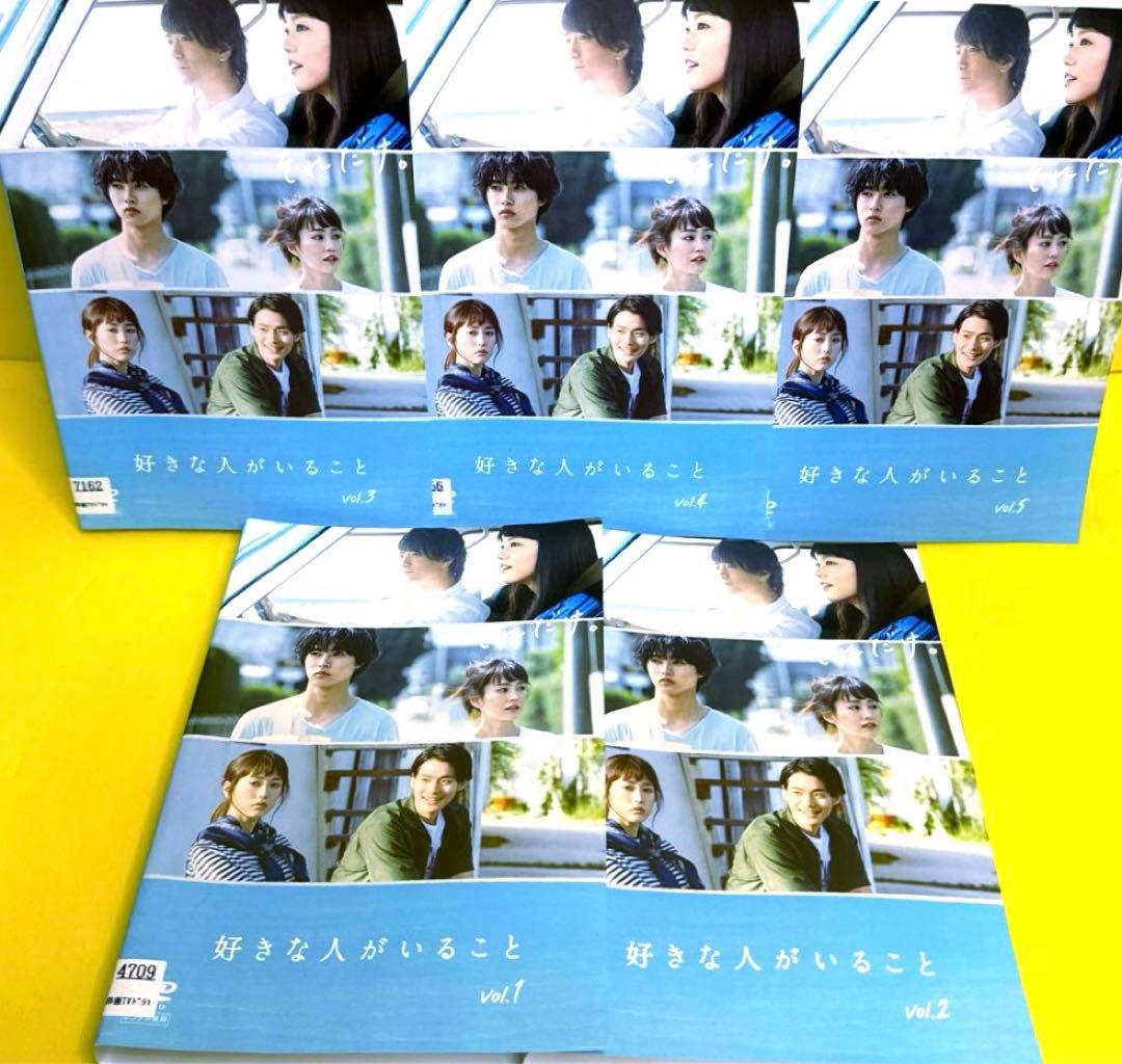 好きな人がいること DVD 全5巻 桐谷美玲 / 山﨑賢人 /野村周平/三浦