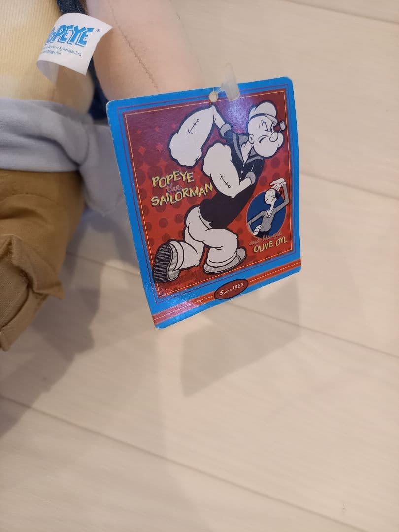 レトロ ポパイ オリーブ ぬいぐるみ 新品 タグ付き 2000年 セット売り