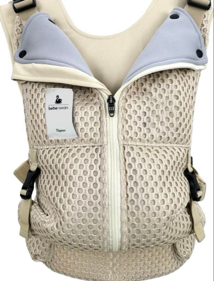 bebe swan べべスワン 抱っこ紐 サンドベージュ - メルカリ
