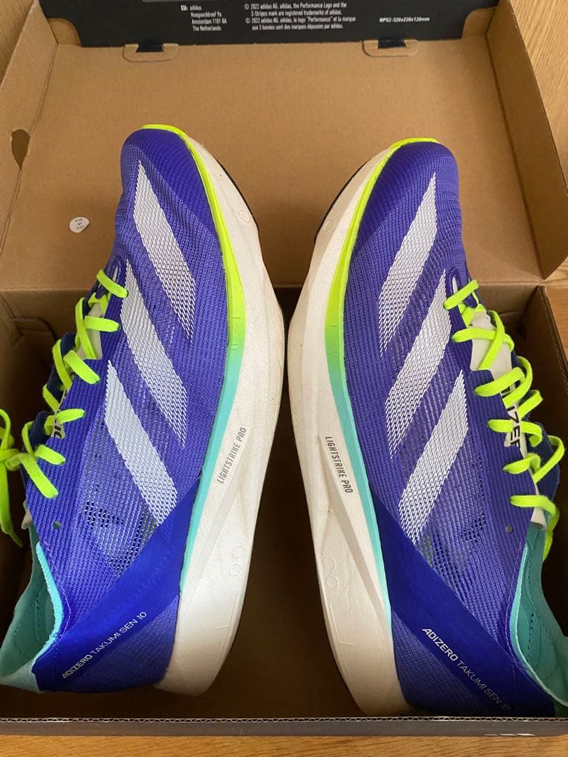 【美品】adidas Adizero タクミセン10 28.0cm